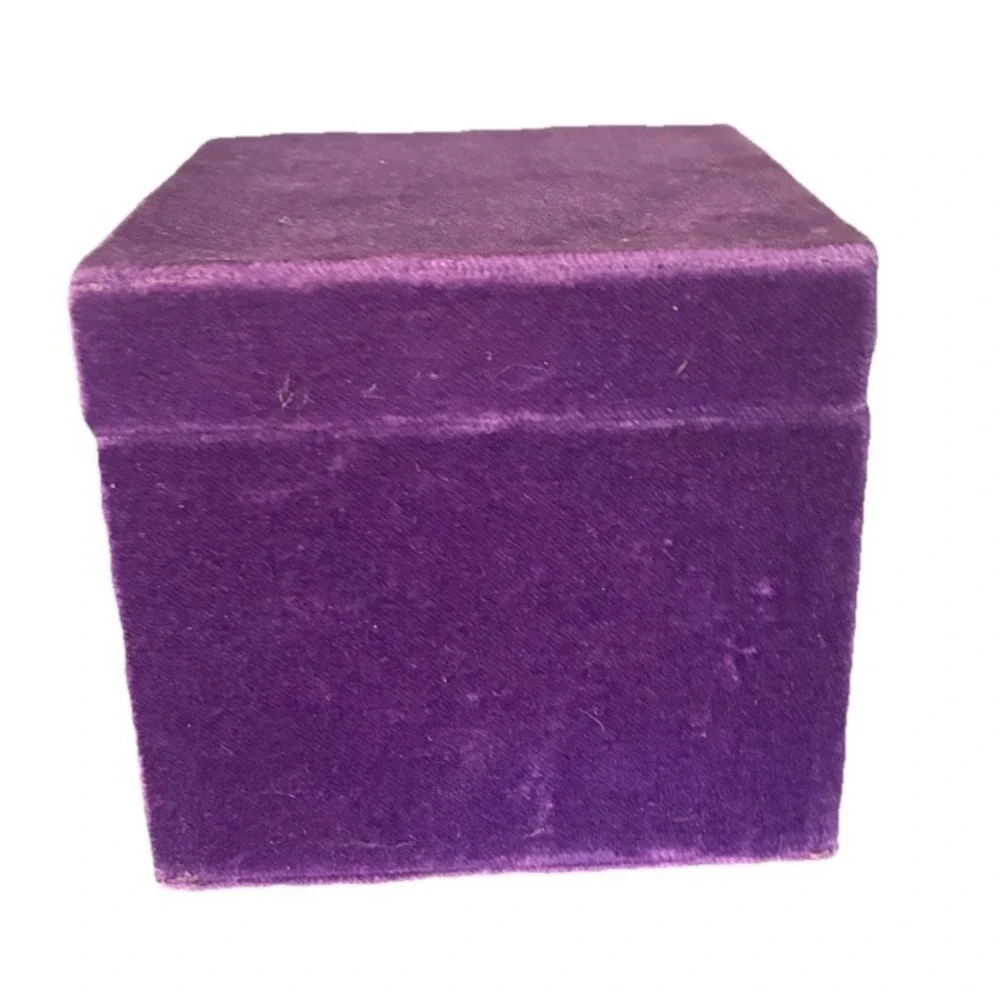 Gucci Box Purple Velvet Bracelet Watch Accessories 5x5x4.5